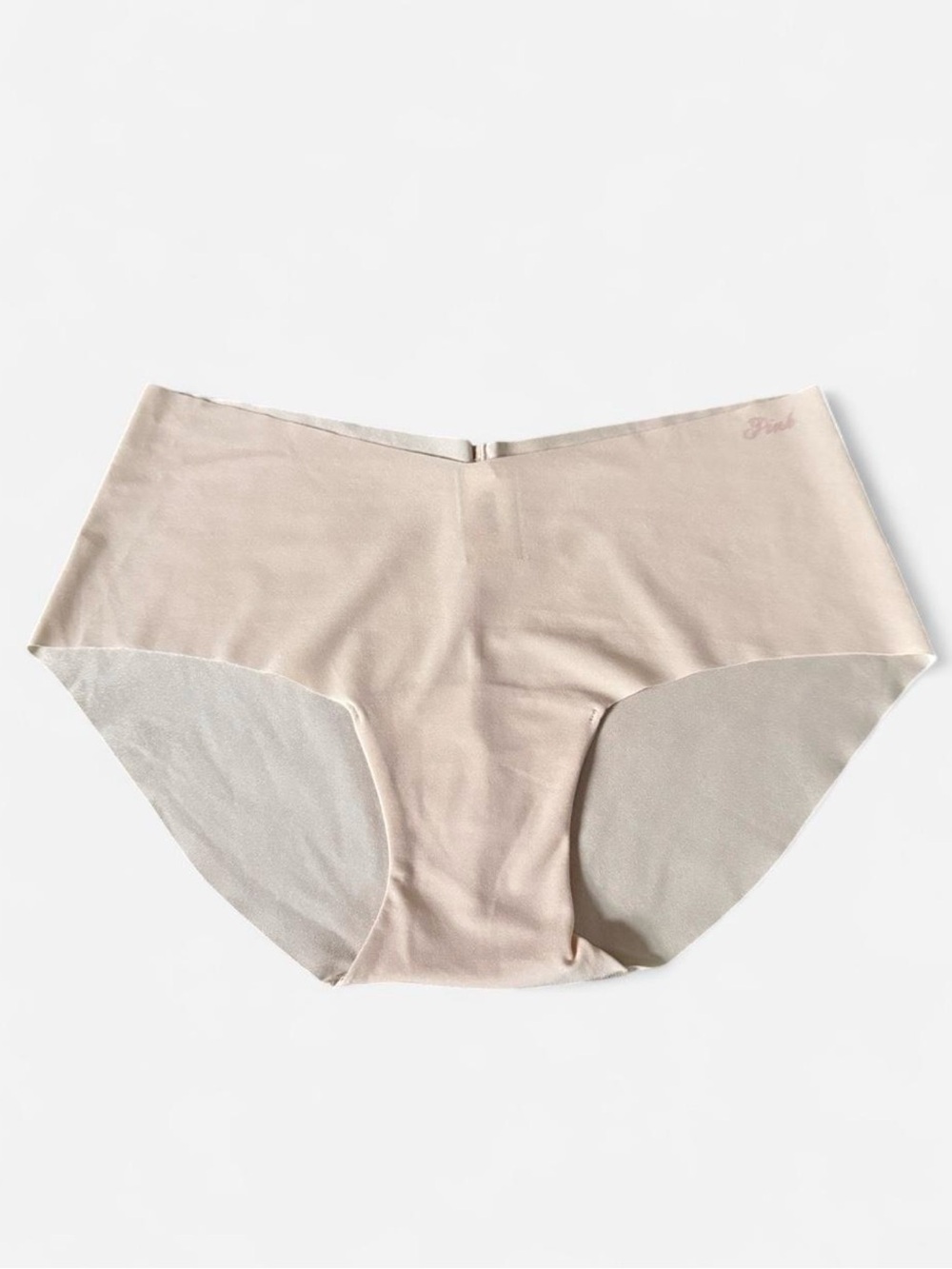 Victoriaโs Secret Seamless Hipster Panty Tan Size L NWT